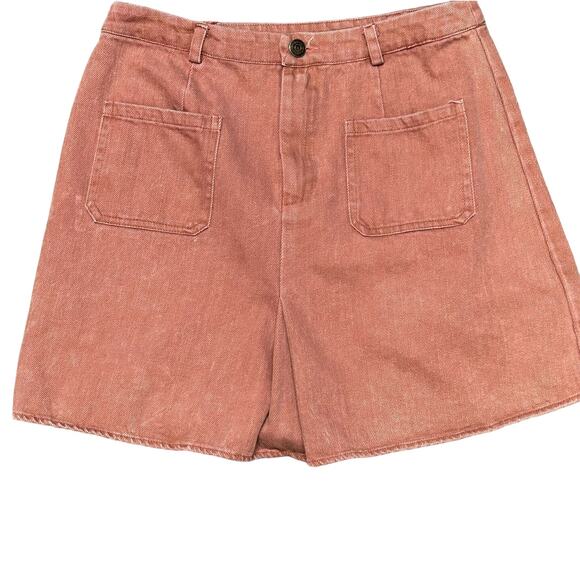 Sadie & Sage Patch Pocket Pleated‎ Front Mini Skirt Small - Picture 1 of 9